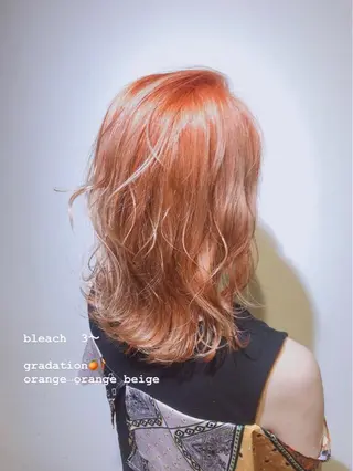 セミロング カラー Lyhair🦊🎀 AKIのヘアスタイル