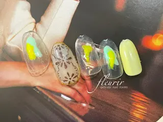 ネイル フルリール 【プライベートサロンのネイルデザイン