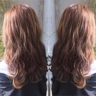 ロング カラー ✨縮毛矯正/髪質改善 錦糸町/松坂拓馬のヘアスタイル