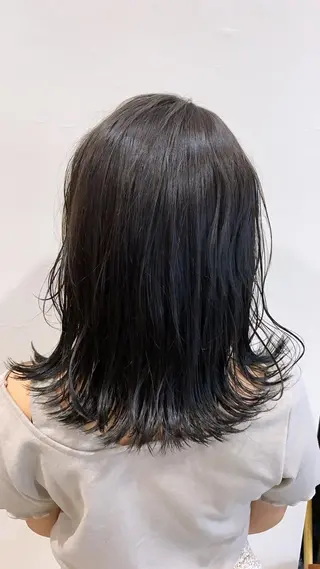 ミディアム 大宮/山口 竣也のヘアスタイル