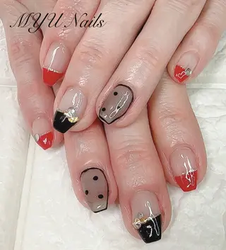ネイル ニュアンスネイル🌈 MYU Nailsのネイルデザイン