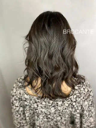セミロング カラー BROCANTE立川 karasawa.nのヘアスタイル