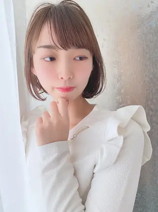 ショート カラー 山口 一馬のヘアスタイル