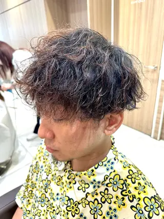 パーマ メンズ メンズ特化‼️ 関口舜大のヘアスタイル