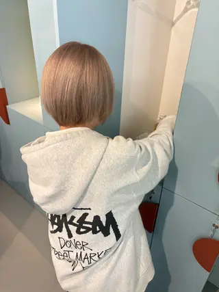 カラー 【qulim】松尾 香透のヘアスタイル