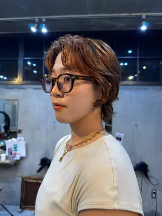 ショート パーマ/パーマ落とし /メンズカット/ヒロのヘアスタイル