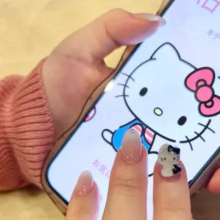 ネイル パラあり！フィルイン 美フォルムのネイルデザイン