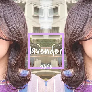 ミディアム カラー ヘアアレンジ マツエク・マツパ 🫧一気にあか抜け 🫧mayuのヘアスタイル