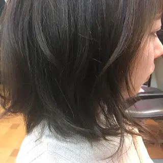 ミディアム カラー YAP！HAIR トコツメアヤノのヘアスタイル