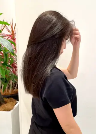 ロング カラー ktwo/難波 /似合わせ/木浦のヘアスタイル