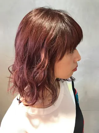 ミディアム 大月 優汰のヘアスタイル