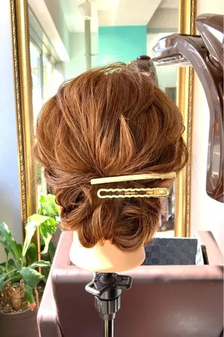 ヘアアレンジ 田牧 みゆきのヘアスタイル