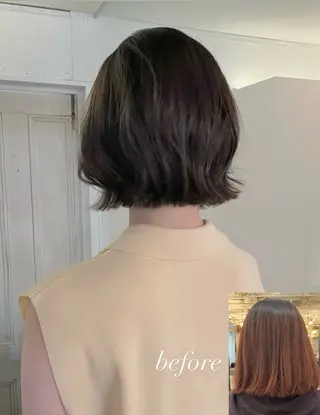 ショート ブリーチなし/透明感 /ショート/大世のヘアスタイル