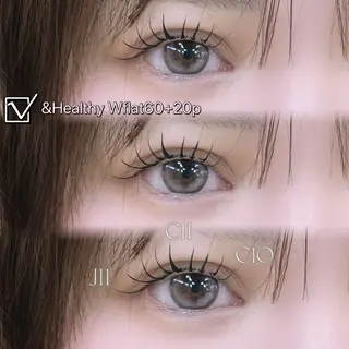 マツエク・マツパ 𝕂𝕪𝕦𝕟𝕠 韓国風/束感/恵比寿のマツエク・マツパデザイン