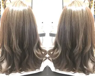 ミディアム ヘッドスパ 髪質改善 ACTのヘアスタイル