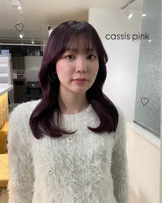 カラー RISAKO レイヤーカット🎀のヘアスタイル