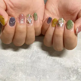 ネイル 舟橋 恭子のネイルデザイン