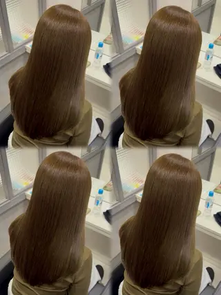 ロング カラー 🦋REISA🦋 エクステ×ハイトーンのヘアスタイル