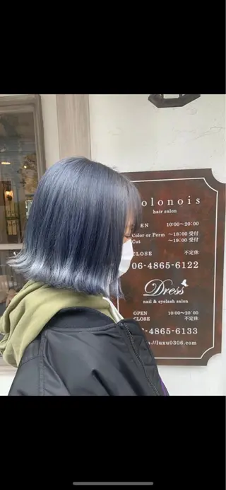 ショート カラー パーマ ヘアアレンジ 韓国♡ハイライト ♡YURIのヘアスタイル