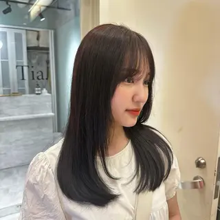 カラー ブリーチ 縮毛矯正/ 艶髪/COCONAのヘアスタイル