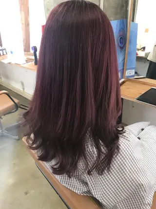 ミディアム カラー 💎髪質改善💎 デザイナーshinのヘアスタイル