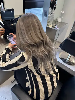 ロング カラー ハイトーン/エクステ /韓国ヘアKENTAのヘアスタイル
