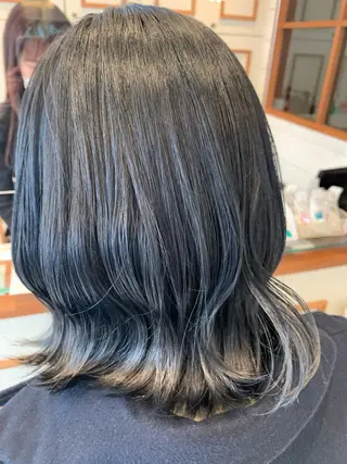 ミディアム カラー ‪🌿パーマ大好評 メンズ特化🌿ワタルのヘアスタイル