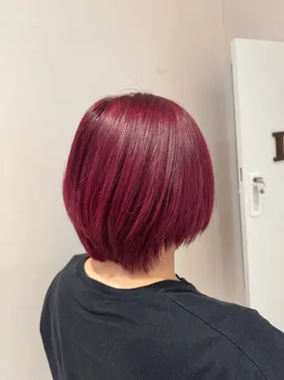カラー 河添 麗菜のヘアスタイル