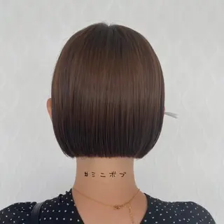 ショート 顔周りカット/透明感 カラー🤍大塚蛍のヘアスタイル