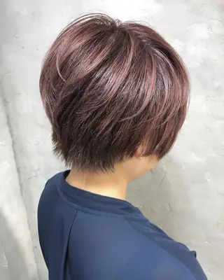 ショート カラー ヘアアレンジ 遠藤 拓馬のヘアスタイル