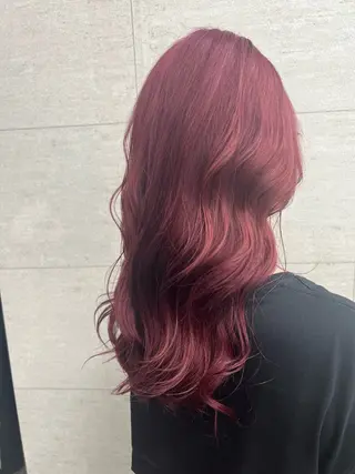 ロング カラー E:terne大宮店 ディレクター豊島穂希のヘアスタイル