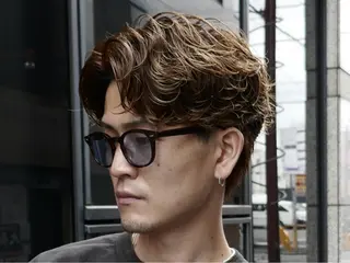 ショート パーマ メンズ 立川/メンズパーマ 厚進太郎のヘアスタイル