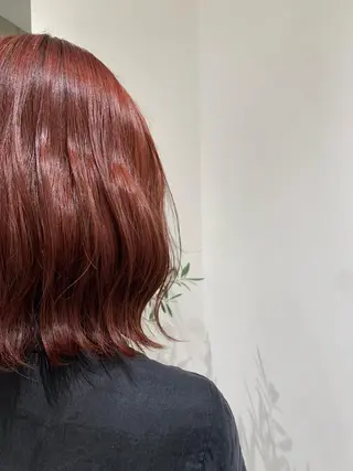 ミディアム カラー ヘアアレンジ 小白井 由美のヘアスタイル