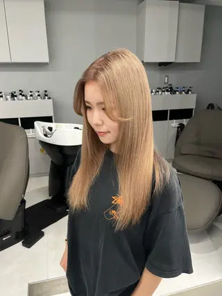 カラー ハイトーン職人 ♡中島凱人のヘアスタイル
