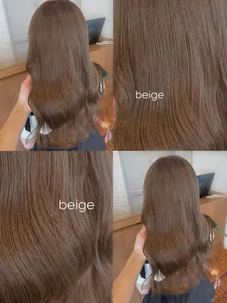 ミディアム カラー peg.hair所属・ブリーチカラー🫧 森　凪沙のヘアスタイル