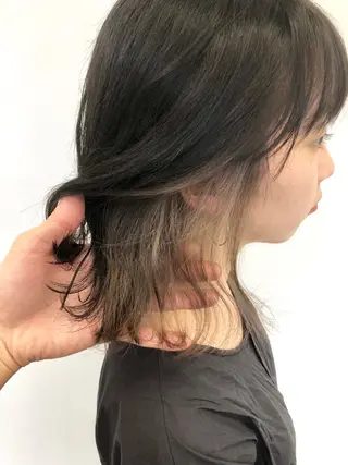 ショート カラー 東條 克義のヘアスタイル
