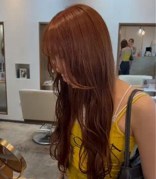 ロング カラー miku 🫧のヘアスタイル