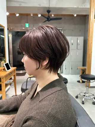 ショート tyto hair&eyelash所属・関 柚花子のヘアスタイル