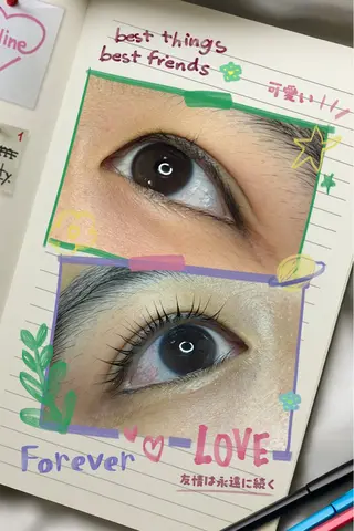 マツエク・マツパ 𝑪𝒐𝒍𝒐𝒓 *𝒆  ［コロレ］のヘアスタイル