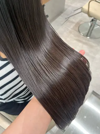 ロング 田中 琢夢のヘアスタイル