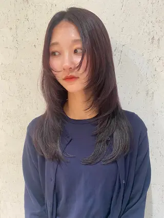 ロング カラー パーマ mai / linoah˚✧のヘアスタイル