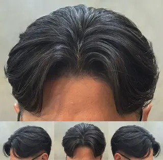 ショート パーマ メンズ トミモト アユムのヘアスタイル