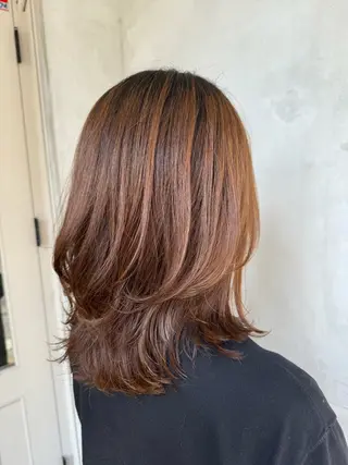 ミディアム miyu .のヘアスタイル