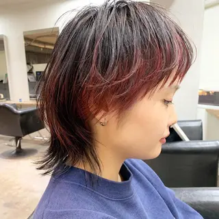 ショート カラー 坂本 裕介/パーマのヘアスタイル