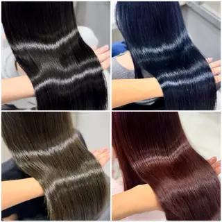 ロング カラー 髪質改善 艶髪矯正 エクステ かいり✂️のヘアスタイル