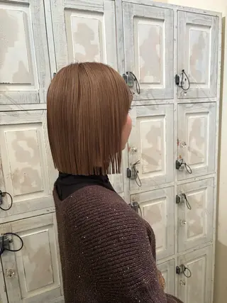 ショート ルプラボウ/中村潤菜 /ボブヘアのヘアスタイル