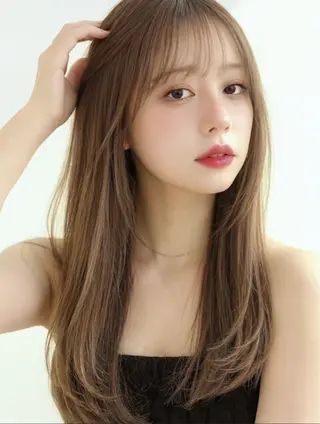 ロング 鈴木 颯人のヘアスタイル