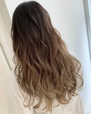 ロング カラー 無料カットモデル募集 スタイリスト石井大夢のヘアスタイル