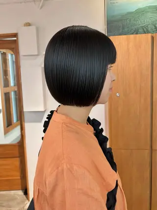 ミディアム カラー 綾/ベージュカラー /パーマ🩰のヘアスタイル