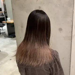 ミディアム カラー れい🫧 ハイトーン特化のヘアスタイル